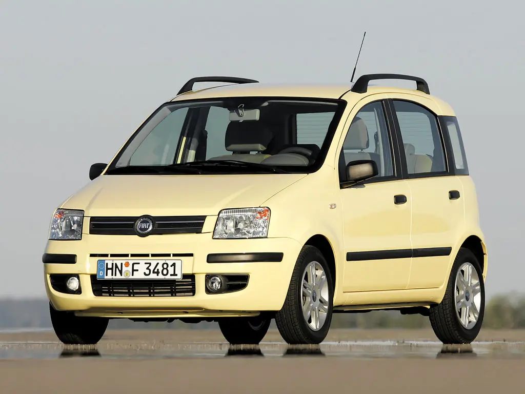 Fiat Panda (169) 2 поколение, хэтчбек 5 дв. (05.2003 - 11.2008)